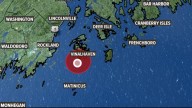 Earthquake reported off coast of Knox County, Maine near Vinalhaven island
