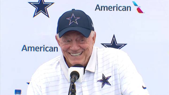 Jerry Jones says he'll remain as Cowboys GM amid Micah Parsons contract talk