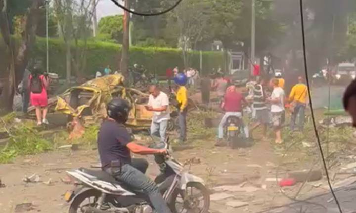 Atentado con bomba en Cali cerca de la Base Aérea