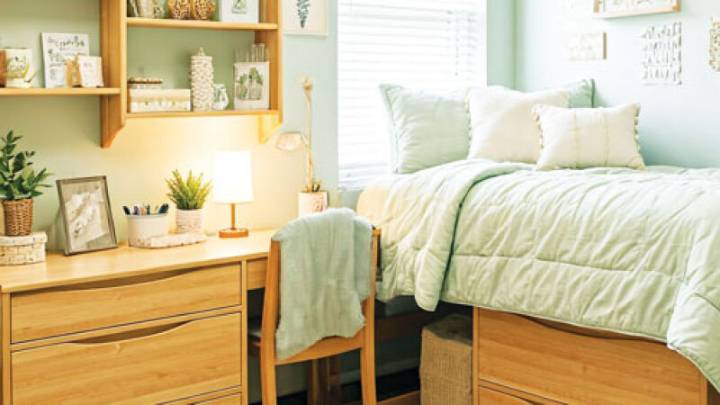 Make the most of limited space in a dorm room