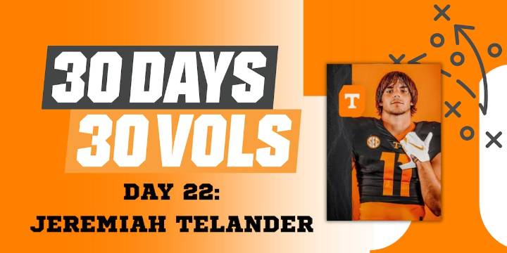 30 Days 30 Vols: #22 Jeremiah Telander