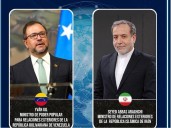 Venezuela recibe firme respaldo de Irán frente a agresiones imperiales
