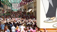 Investigan una intoxicación alimentaria en un puesto de patatas que afecta a una decena de personas en la Feria de Málaga