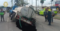 Inundaciones, baches y socavones; lluvias destrozan la Calzada Zaragoza