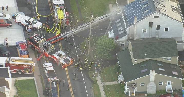 Croydon, Pa. fire started in van before flames spread to home, arson investigation underway: officials