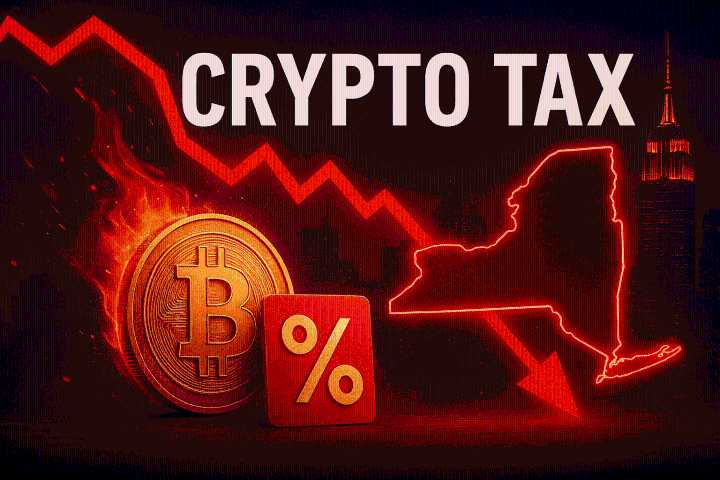 New York’s 0.2% Crypto Tax Push Sparks Fears of a Market Sell