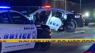 Dallas police officer hospitalized after crash