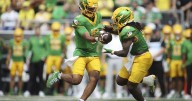 Oregon Duck loses his head before opener against Montana State