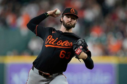 Orioles right-hander Young loses perfect-game bid on infield single in the 8th inning vs Astros