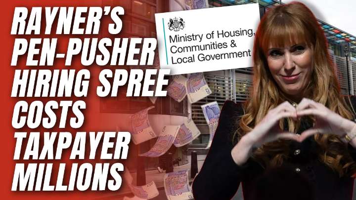 Rayner's Department Staffing Costs Balloon by £6.4 Million Despite Spending 'Crackdown'