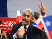 "Los convoco a un nuevo Chile": Marco Enríquez-Ominami inscribió su quinta candidatura presidencial ante el Servel