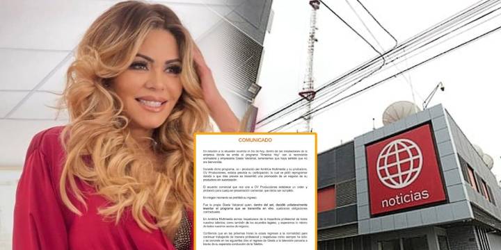 ¿Por qué mintió Gisela Valcárcel? Crónica del escándalo de la ex conductora contra América TV y cómo fue desmentida por el canal