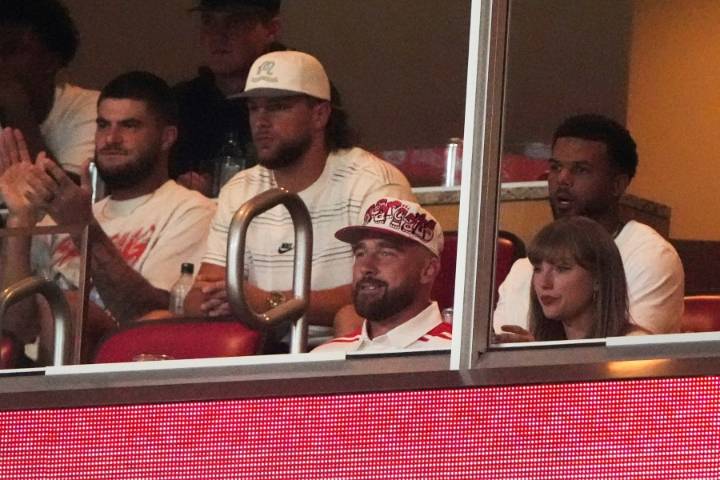 Travis Kelce and Taylor Swift attend Nebraska-Cincinnati game after engagement