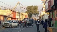 Suspenden servicio del Trolebús Chalco-Santa Martha por choque de particular