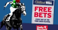 Free £2 shop bet with William Hill every day of the York Ebor Festival