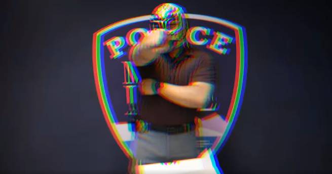Moses Lake Police host donut-eating competition against a masked man
