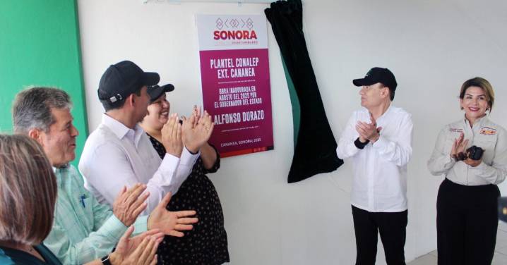 Tras una década de espera, se inaugura plantel CONALEP Cananea