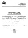 Segunda Convocatoria de Asamblea Extraordinaria de Socios del Club Deportivo ITALVEN