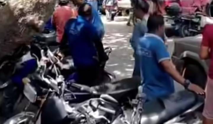 Riña en pleno Mercado Público, generó caos entre comerciantes y clientes