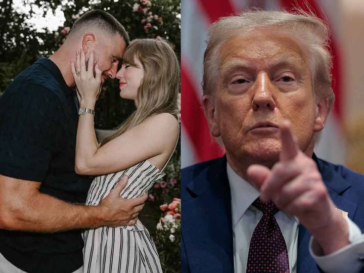 ‘Le deseo mucha suerte’: Donald Trump reacciona al compromiso de Taylor Swift y Travis Kelce