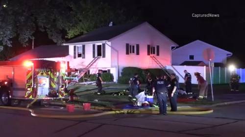 Streamwood house fire on Green Meadows Boulevard kills Dale Wians, Brandon Wians, woman injured, authorities say