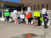 Protestan familias en Ciudad Judicial por abusos sexuales en guarderías