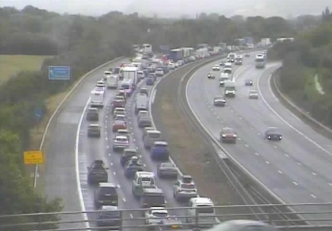 Drivers face over two-hour traffic delays on M5 after multi