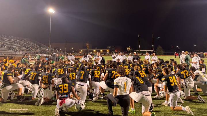 Rock Bridge new starting QB Sean Nevills shows promise in debut