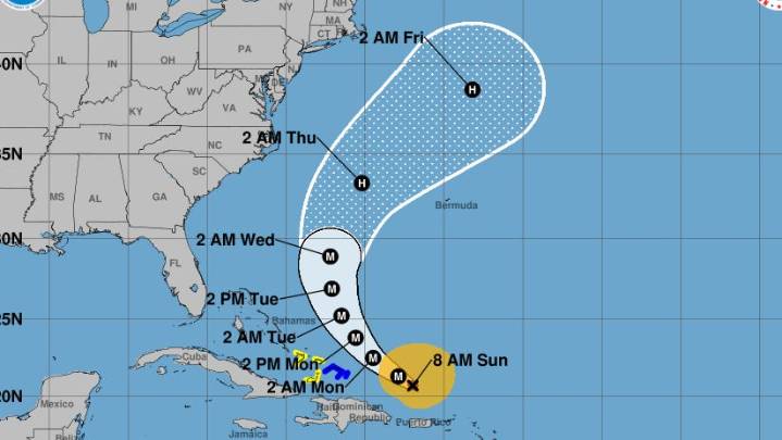 Hurricane Erin path tracker, location now. Florida impact