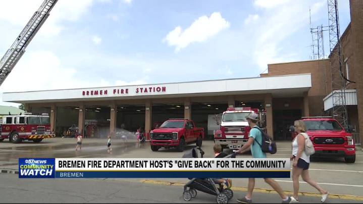 Bremen firefighters host community giving
