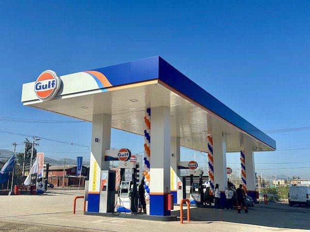 Gulf inaugura en Chile su primera estación en la Región Metropolitana