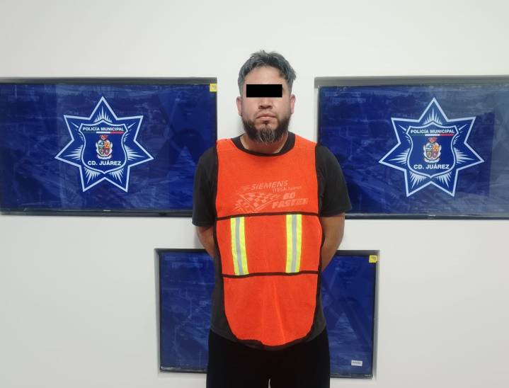 Detienen a un sujeto en posesión de un arma de fuego calibre .45