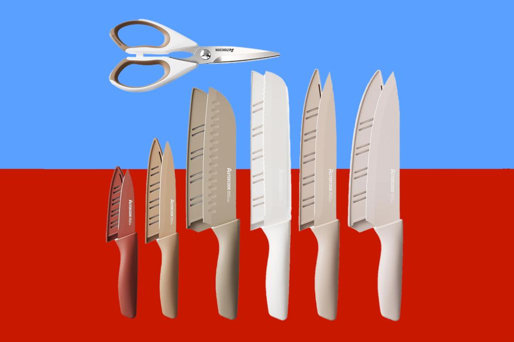 Astercook 13-Piece Knife Set is 60% off on Amazon