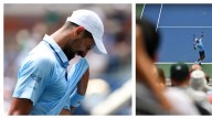 Novak Djokovic, otro que explota por la marihuana en el US Open: 'El olor se siente en todas partes'
