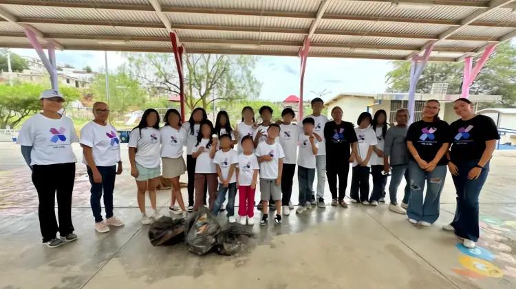 Jardín de niños "Sonora" recibe limpieza