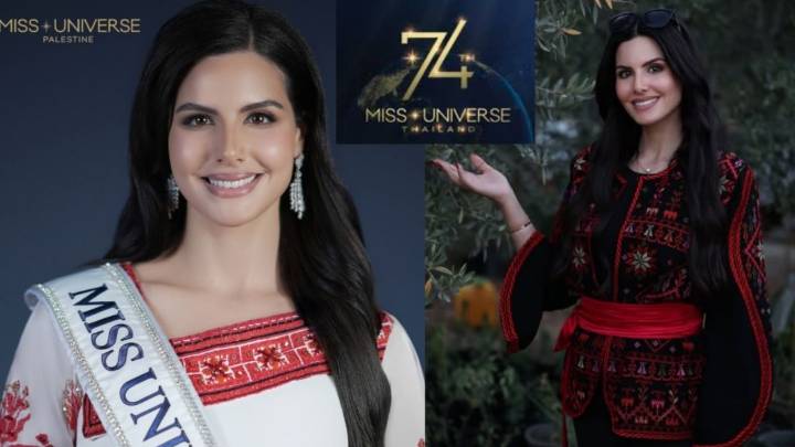 ¿Quién es Nadeen Ayoub, primera representante de Palestina en Miss Universo?