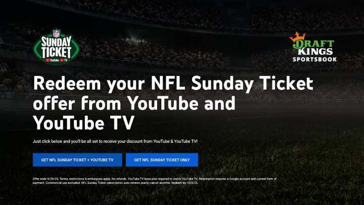 Upgraded DraftKings promo code parlay strategy:Turn $5 into over $1.3K and $200 off NFL Sunday Ticket