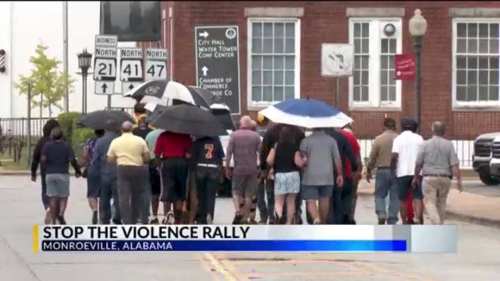 Monroeville holds rally against gun violence after teen shot