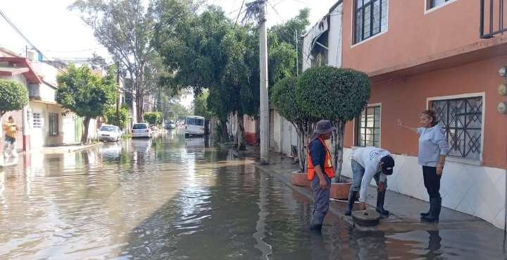 Autoridades de Ecatepec refuerzan acciones para atender afectaciones por lluvias