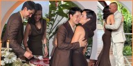 Amanda Dudamel dividió opiniones tras publicar fotos de su boda a la que asistió su padre, el técnico del Deportivo Pereira