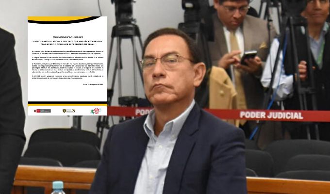Director de Penal Ancón II descarta que Martín Vizcarra sea trasladado a otro ambiente