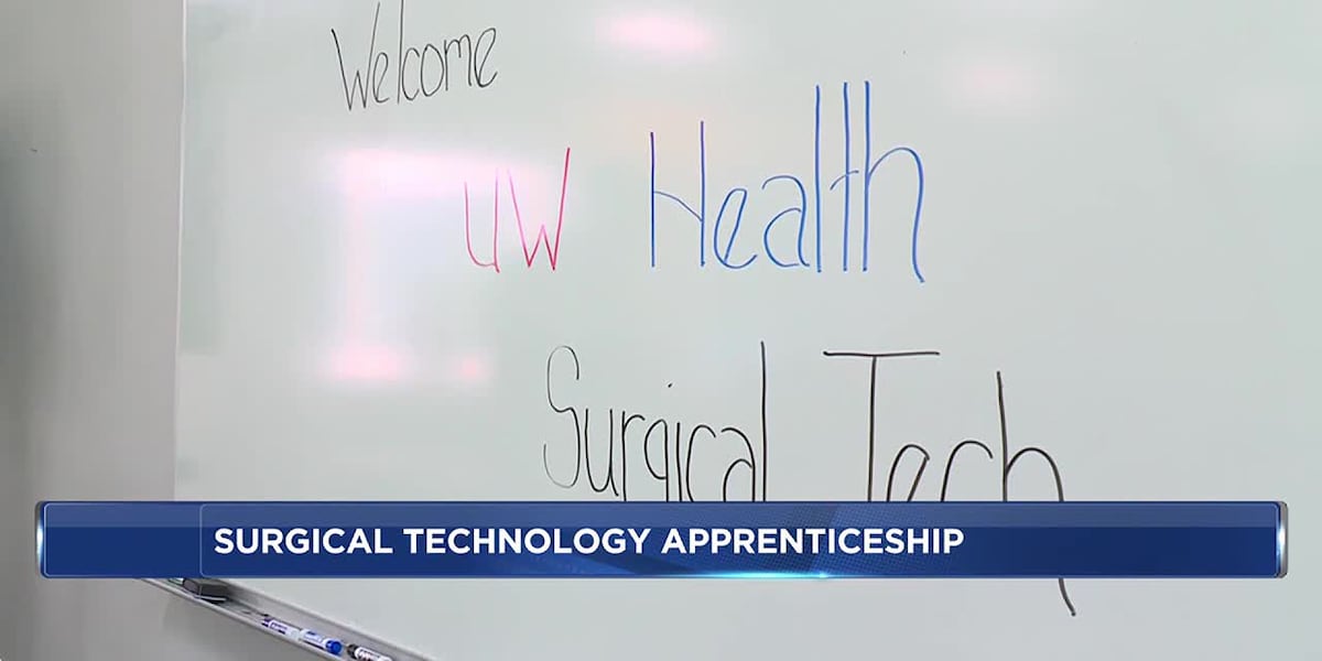 New UW Health surgical tech degree apprenticeship program the first of its kind