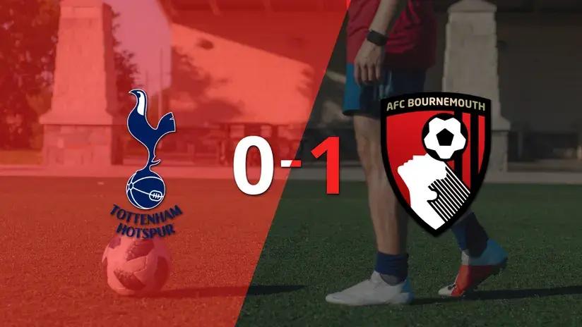 Premier League: Solitario gol le da triunfo 1-0 a Bournemouth sobre Tottenham