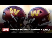 LIVE: Washington Commanders Press Conference
