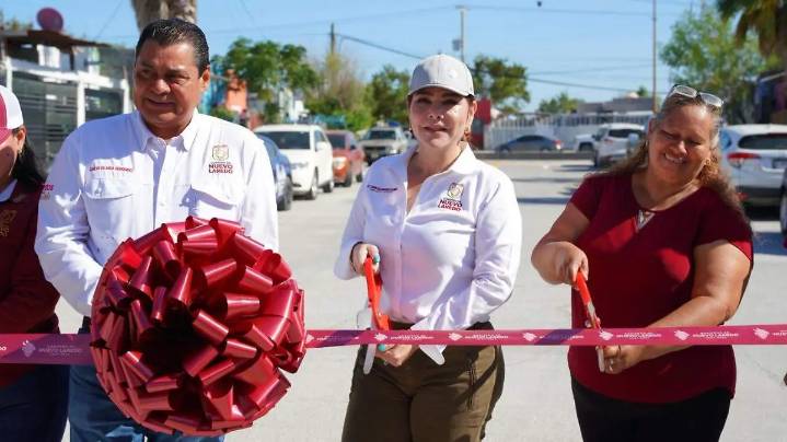 Modernizan calles en Nuevo Laredo: la inversión asciende a 5.8 mdp