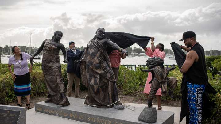 Bristol has a new statue on its waterfront. Here's what it means.