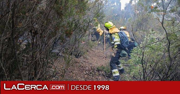Extinguido el incendio declarado este miércoles entre Méntrida y Aldea del Fresno