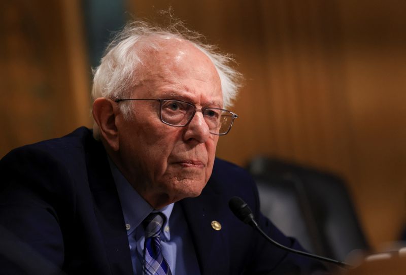 U.S. Senator Sanders favors Trump plan to take stake in Intel, others