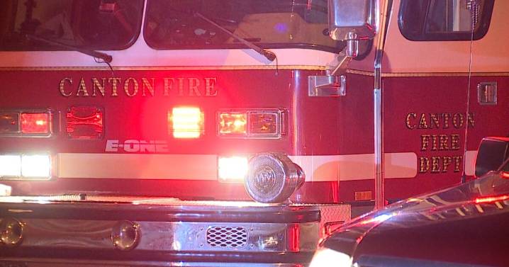 Canton Fire Department responds after dog accidentally sets fire in home