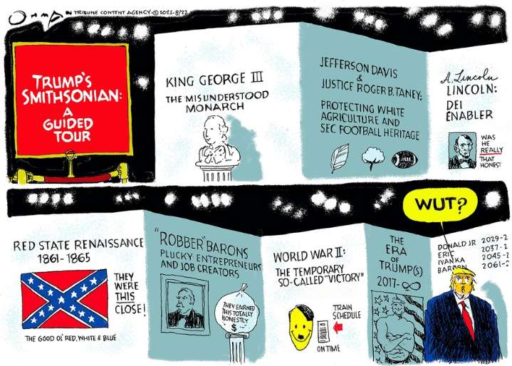 Cartoon: Trump's Smithsonian